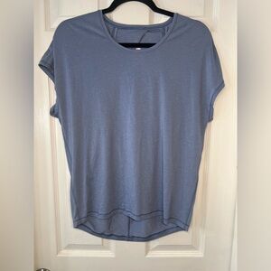 Lululemon Get Set‎ Sleeve Tempest Blue/White Size 8/10